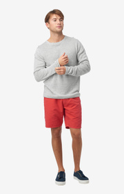 AXEL LINEN O-NECK SWEATER
