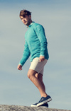 AXEL LINEN O-NECK SWEATER