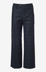 Boomerang - MEGHAN CHECKED TROUSER - Night sky