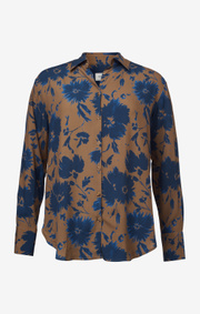 Boomerang - ADINA PRINTED BLOUSE - Cinnamon