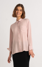 Boomerang - Camilla solid shirt - Pale blush
