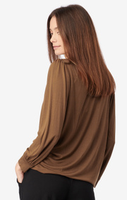 Boomerang - NIKI JERSEY TOP - Cinnamon