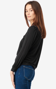 Boomerang - NIKI JERSEY TOP - Black