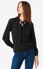 Boomerang - NIKI JERSEY TOP - Black