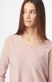 Boomerang - PLANTA SWEATER - Pale blush