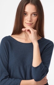 Boomerang - PLANTA SWEATER - Bright nautic