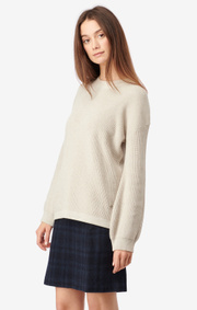 Boomerang - MARY ORGANIC COTTON SWEATER - Sand dune