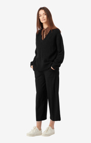 Boomerang - Rutan v-neck sweater - Black