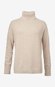 Boomerang - EBBA POLO SWEATER - Sand dune