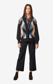 Boomerang - RAKEL CARDIGAN - Midnight blue