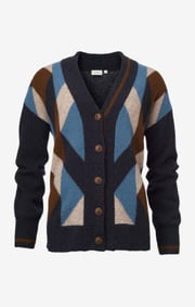 Boomerang - RAKEL CARDIGAN - Midnight blue