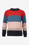 Petra stripe o-neck sweater
