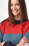 Petra stripe o-neck sweater