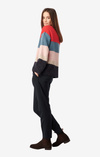 Petra stripe o-neck sweater