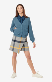 Boomerang - IRMA CARDIGAN - Blue dusk