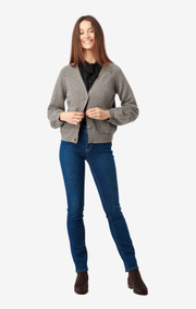 Boomerang - Irma cardigan - Grey melange