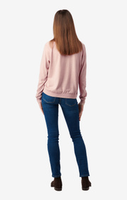 Boomerang - SALA V-NECK SWEATER - Pale blush