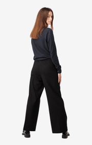 Boomerang - SALA V-NECK SWEATER - Night sky