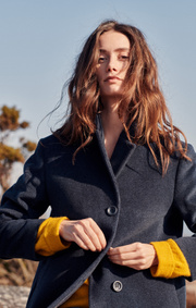 Boomerang - MAGGIE COAT - Midnight blue