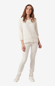 VALENTINA FRILL SWEATER