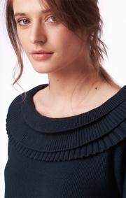 VALENTINA FRILL SWEATER