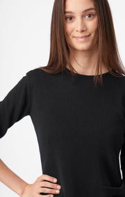Boomerang - LOU KNITTED DRESS - Black