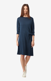 Boomerang - LOU KNITTED DRESS - Bright nautic