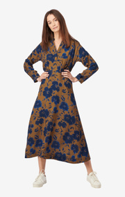 Boomerang - SALLY PRINTED DRESS - Cinnamon