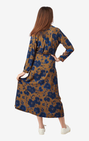 Boomerang - SALLY PRINTED DRESS - Cinnamon