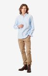 NILS ORGANIC COTTON SOLID OXFORD T.A. FIT B. SHIRT