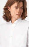 NILS ORGANIC COTTON SOLID OXFORD T.A. FIT B. SHIRT