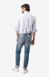 NILS ORG. COTTON STRIPE OXFORD T.A. FIT B.D. SHIRT