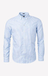 NILS ORG. COTTON STRIPE OXFORD T.A. FIT B.D. SHIRT