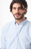 NILS ORG. COTTON STRIPE OXFORD T.A. FIT B.D. SHIRT