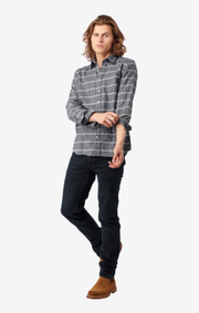 Boomerang - SVANTE INDIGO SHIRT TA BD - Lt grey melange