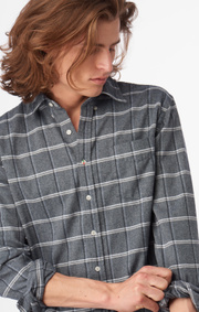 Boomerang - SVANTE INDIGO SHIRT TA BD - Lt grey melange