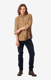 Boomerang - ARVID CORD SHIRT CUT AWAY - Otter