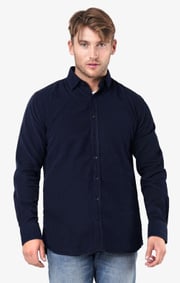 Boomerang - Arvid shirt tailored fit - Midnight blue