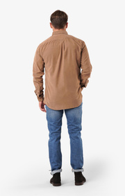 Boomerang - Arvid shirt tailored fit - Otter