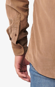 Boomerang - Arvid shirt tailored fit - Otter