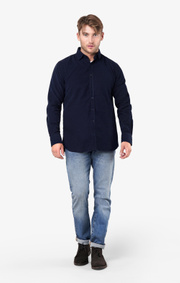 Boomerang - Arvid shirt tailored fit - Midnight blue