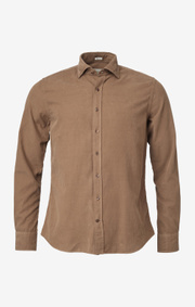 Boomerang - Arvid shirt tailored fit - Otter