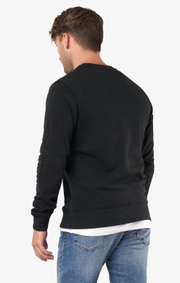 Boomerang - Pelle crew neck sweatshirt - Black