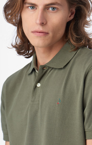 Boomerang - JOE ORGANIC COTTON POLO PIQUÉ - Amazon green