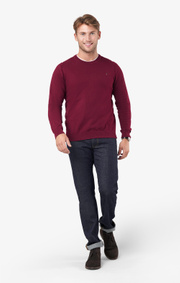 Boomerang - Noel crew neck sweater - Cabernet