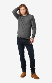 Boomerang - NOEL CREW NECK SWEATER - Grey melange