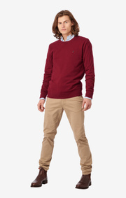 Boomerang - NOEL CREW NECK SWEATER - Cabernet