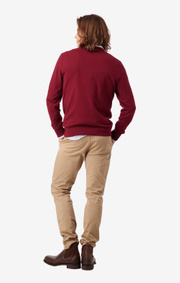 Boomerang - NOEL CREW NECK SWEATER - Cabernet