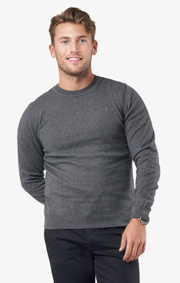 Boomerang - Noel crew neck sweater - Grey melange