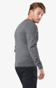 Boomerang - Noel crew neck sweater - Grey melange